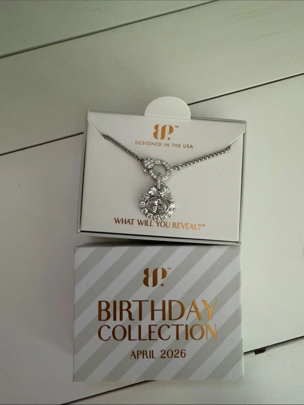 Bomb Party Birthday Collection April 2026 Silver Pendant Necklace